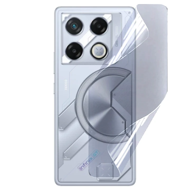 Протиударна гідрогелева плівка Hydrogel Film для Infinix GT 20 Pro на задню панель, Transparent