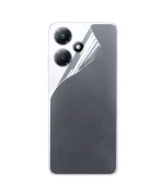 Противоударная гидрогелевая пленка Hydrogel Film для Infinix Hot 30 Play на заднюю панель, Transparent