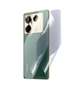 Противоударная гидрогелевая пленка Hydrogel Film для Infinix Note 40 Pro 4G / 5G на заднюю панель, Transparent