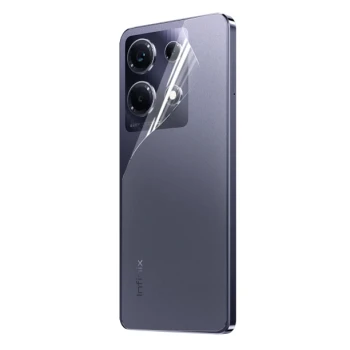 Противоударная гидрогелевая пленка Hydrogel Film для Infinix Note 30 на заднюю панель, Transparent