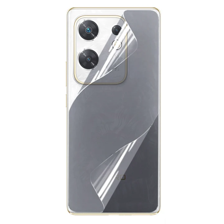 Протиударна гідрогелева плівка Hydrogel Film для Infinix Zero 30 4g на задню панель, Transparent