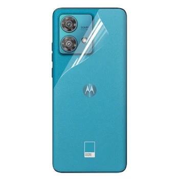 Протиударна гідрогелева плівка Hydrogel Film для Motorola Edge 40 Neo​ на задню панель, Transparent