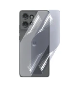 Протиударна гідрогелева плівка Hydrogel Film для Motorola Edge 50 на задню панель, Transparent