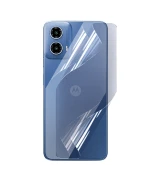 Протиударна гідрогелева плівка Hydrogel Film для Motorola Moto G34 на задню панель, Transparent