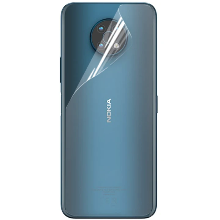 Протиударна гідрогелева плівка Hydrogel Film для Nokia G50 на задню панель, Transparent