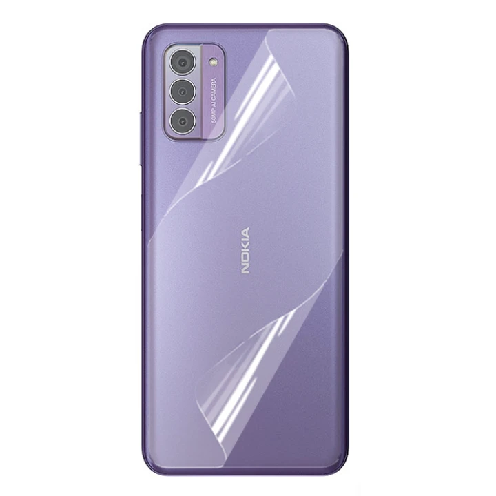Протиударна гідрогелева плівка Hydrogel Film для Nokia G42 на задню панель, Transparent