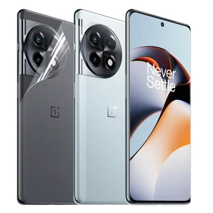 Протиударна гідрогелева плівка Hydrogel Film для OnePlus 11R на задню панель, Transparent