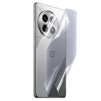 Протиударна гідрогелева плівка Hydrogel Film для Oneplus Ace 3 Pro на задню панель, Transparent
