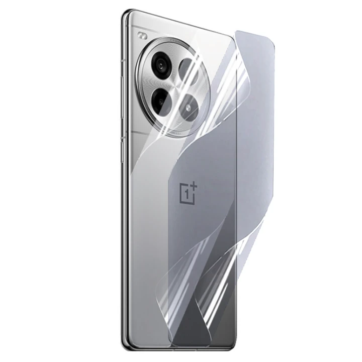 Протиударна гідрогелева плівка Hydrogel Film для OnePlus Ace 3 Pro на задню панель, Transparent