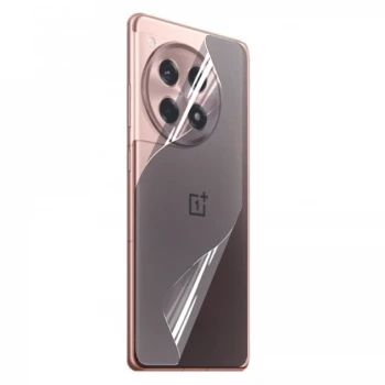 Противоударная гидрогелевая пленка Hydrogel Film для Oneplus Ace 3 на заднюю панель, Transparent