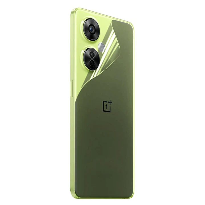 Противоударная гидрогелевая пленка Hydrogel Film для OnePlus Nord CE 3 Lite на заднюю панель, Transparent