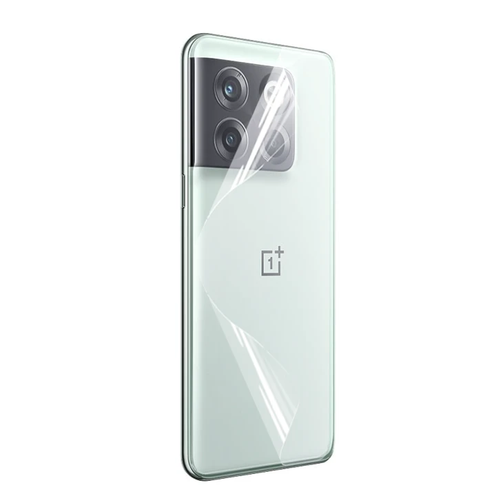 Противоударная гидрогелевая пленка Hydrogel Film для OnePlus 10T на заднюю панель, Transparent