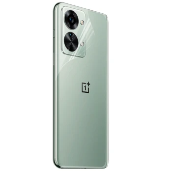 Противоударная гидрогелевая пленка Hydrogel Film для Oneplus Nord 2T на заднюю панель, Transparent