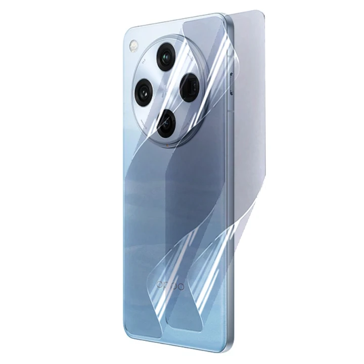 Протиударна гідрогелева плівка Hydrogel Film для Oppo Find X8 Pro на задню панель, Transparent