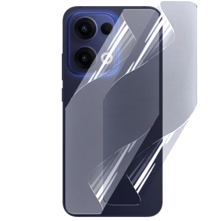 Протиударна гідрогелева плівка Hydrogel Film для Oppo Reno13 5G на задню панель, Transparent