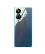 Противоударная гидрогелевая пленка Hydrogel Film для Realme 10 Pro Plus на заднюю панель, Transparent