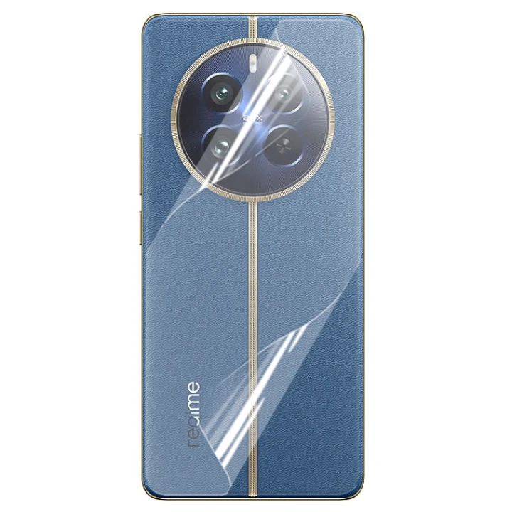 Протиударна гідрогелева плівка Hydrogel Film для Realme 12 Pro / 12 Pro Plus на задню панель, Transparent