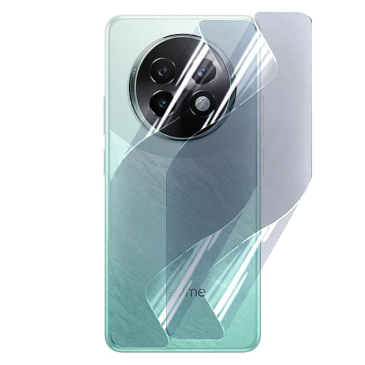 Протиударна гідрогелева плівка Hydrogel Film для Realme 13​​​​ plus на задню панель, Transparent