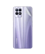 Противоударная гидрогелевая пленка Hydrogel Film для Realme 8i на заднюю панель, Transparent
