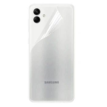 Противоударная гидрогелевая пленка Hydrogel Film для Samsung Galaxy A04 / A04e на заднюю панель, Transparent