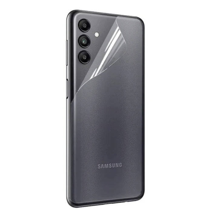 Протиударна гідрогелева плівка Hydrogel Film для Samsung Galaxy A04s на задню панель, Transparent