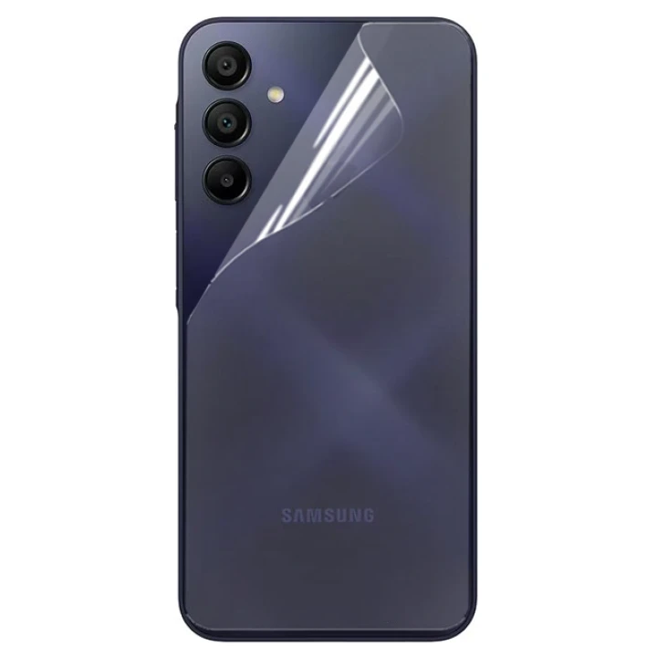 Противоударная гидрогелевая пленка Hydrogel Film для Samsung Galaxy A15 / A15 5G​​​ на заднюю панель, Transparent