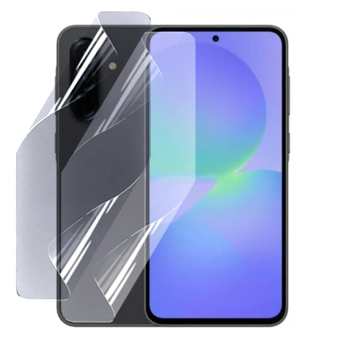 Противоударная гидрогелевая пленка Hydrogel Film для Samsung Galaxy A36 на заднюю панель, Transparent