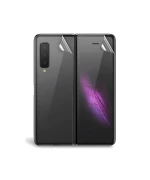Противоударная гидрогелевая пленка Hydrogel Film для Samsung Galaxy Fold 5G / Samsung Galaxy W20 на заднюю панель, Transparent