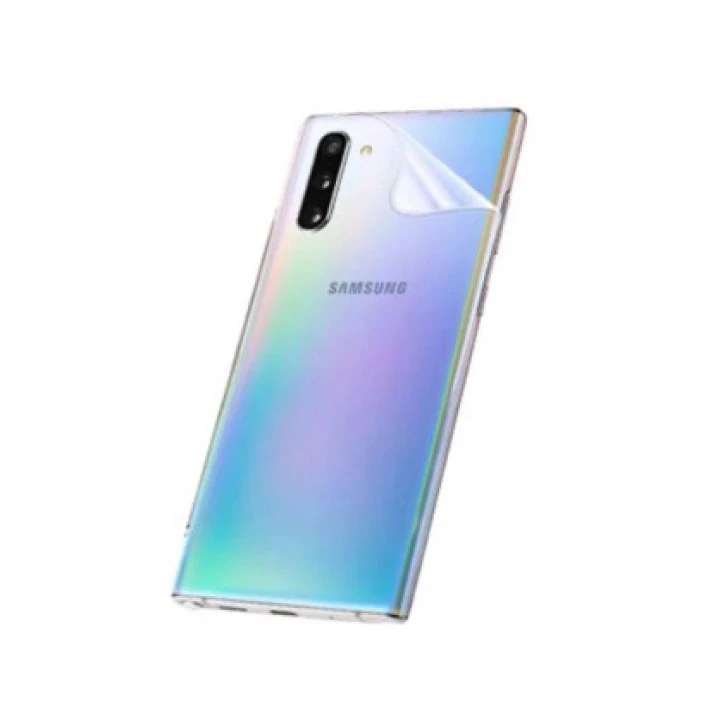 Протиударна гідрогелева плівка Hydrogel Film для Samsung Galaxy Note 10 на задню панель, Transparent