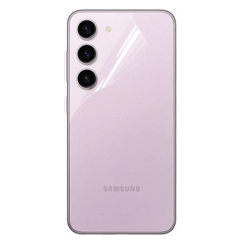 Противоударная гидрогелевая пленка Hydrogel Film для Samsung Galaxy S23 на заднюю панель, Transparent