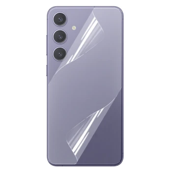 Противоударная гидрогелевая пленка Hydrogel Film для Samsung Galaxy S24 Plus на заднюю панель, Transparent