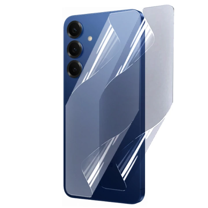 Протиударна гідрогелева плівка Hydrogel Film для Samsung Galaxy S25 Plus на задню панель, Transparent