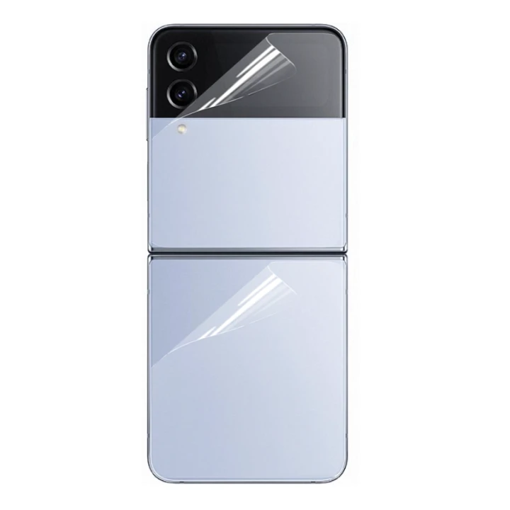 Протиударна гідрогелева плівка Hydrogel Film для Samsung Galaxy Flip4 на задню панель, Transparent