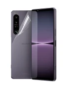 Противоударная гидрогелевая пленка Hydrogel Film для Sony Xperia 1 IV на заднюю панель, Transparent