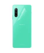 Противоударная гидрогелевая пленка Hydrogel Film для Sony Xperia 10 IV на заднюю панель, Transparent