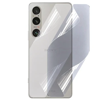 Протиударна гідрогелева плівка Hydrogel Film для Sony Xperia 1 VI на задню панель, Transparent