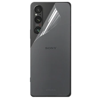 Протиударна гідрогелева плівка Hydrogel Film для Sony Xperia 1 V на задню панель, Transparent
