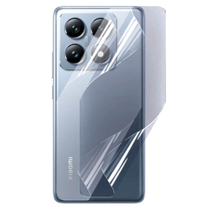 Протиударна гідрогелева плівка Hydrogel Film для Xiaomi 14T Pro на задню панель, Transparent
