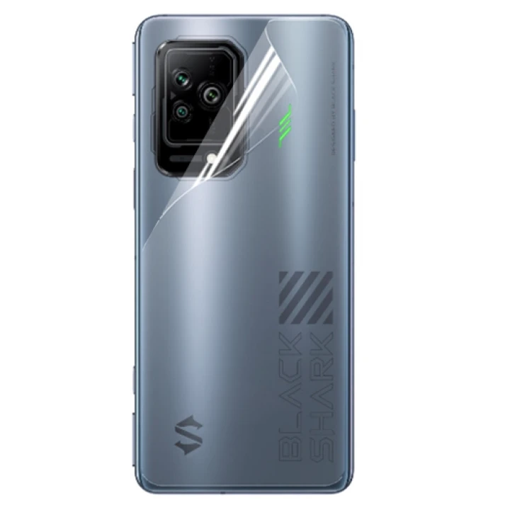 Протиударна гідрогелева плівка Hydrogel Film для Xiaomi Black Shark 5 на задню панель, Transparent