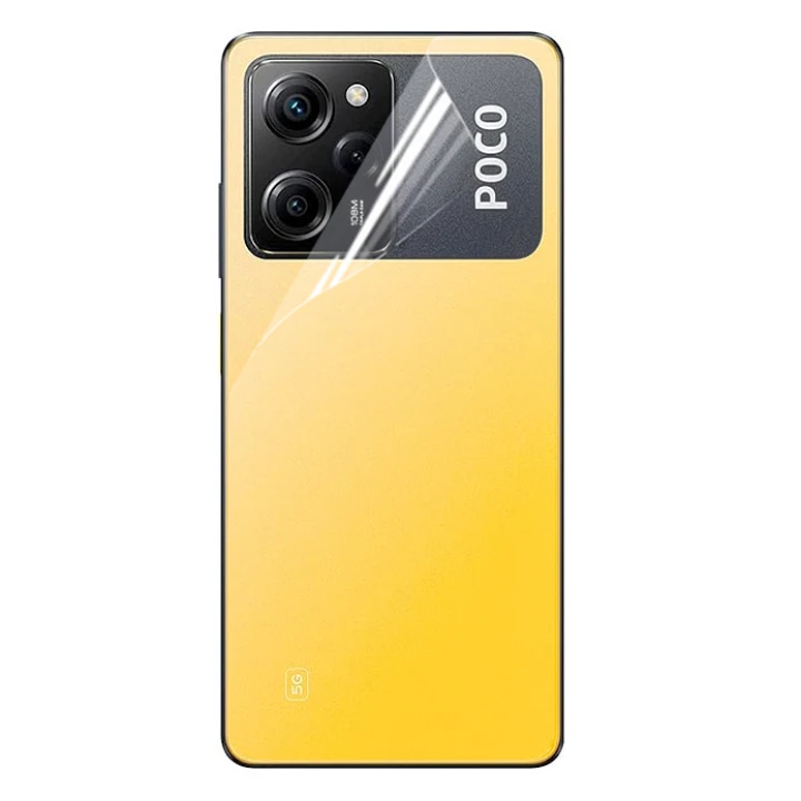 Протиударна гідрогелева плівка Hydrogel Film для Xiaomi X5 Pro на задню панель, Transparent