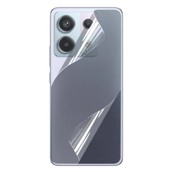 Противоударная гидрогелевая пленка Hydrogel Film для Xiaomi Redmi Note 13 Pro 5G на заднюю панель, Transparent