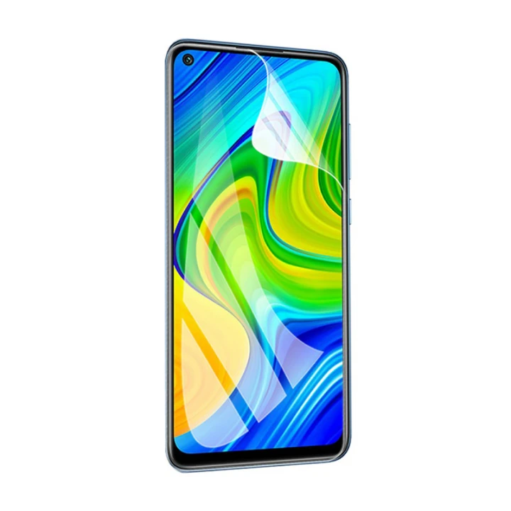 Протиударна гідрогелева плівка Hydrogel Film для Xiaomi Redmi Note 9, Transparent