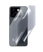 Противоударная гидрогелевая пленка Hydrogel Film для ZTE Blade A55 на заднюю панель, Transparent