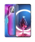 Противоударная гидрогелевая пленка Hydrogel Film для ZTE Nubia Red Magic 7 Pro на заднюю панель, Transparent
