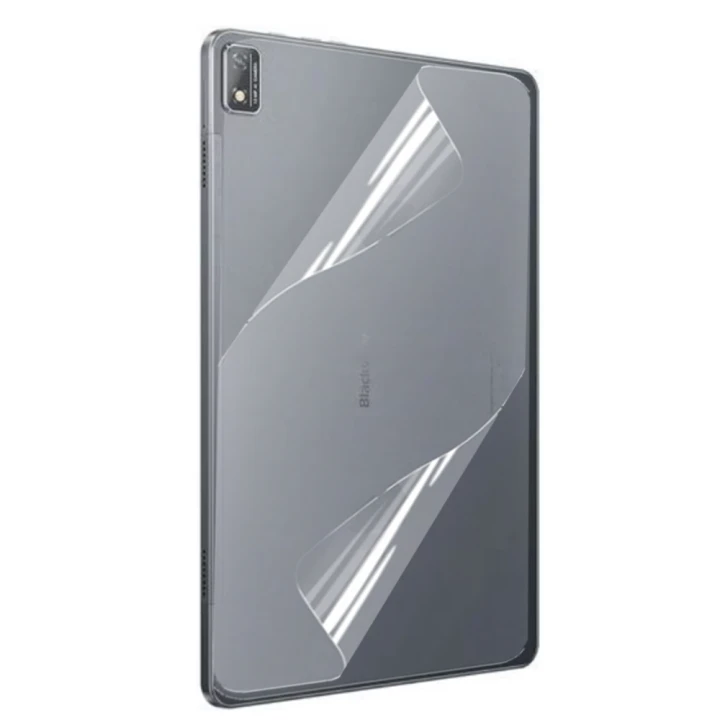 Противоударная гидрогелевая пленка Hydrogel Film для Blackview Tab 16 на заднюю панель, Transparent