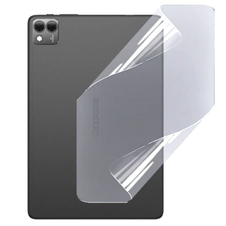Противоударная гидрогелевая пленка Hydrogel Film для Doogee T10S​​ на заднюю панель, Transparent