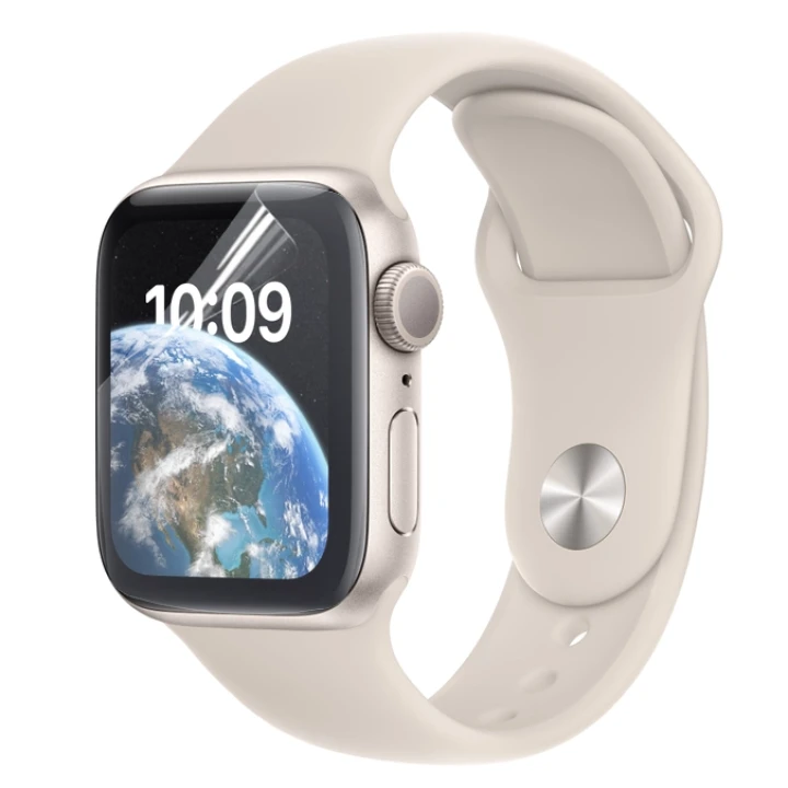 Протиударна гідрогелева плівка Hydrogel Film для Apple Watch SE 2 GPS 40mm 3 шт, Transparent