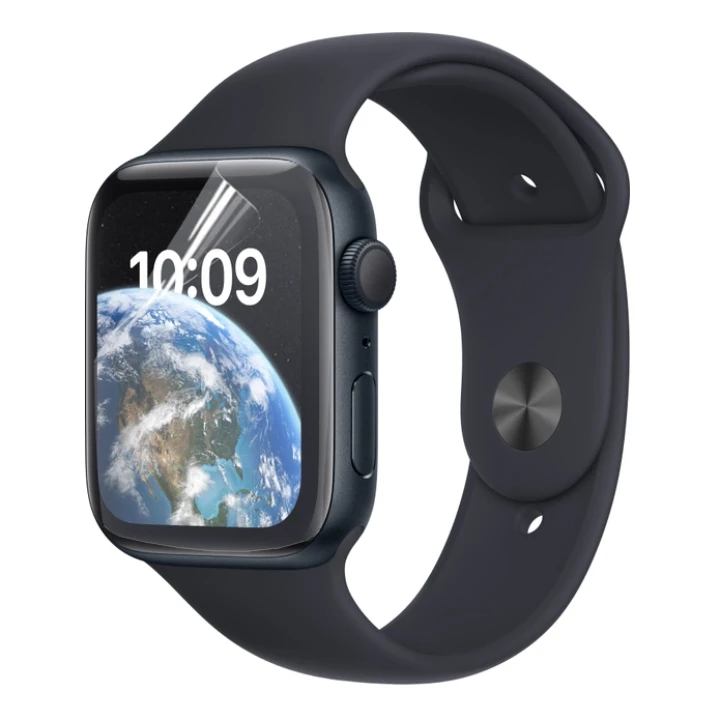 Протиударна гідрогелева плівка Hydrogel Film для Apple Watch SE 2 GPS 44mm 3 шт, Transparent