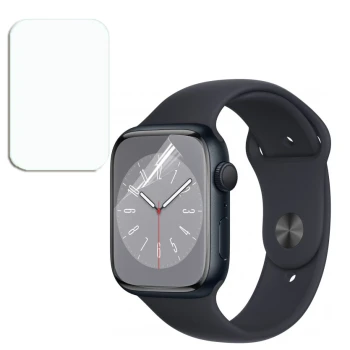 Протиударна гідрогелева плівка Hydrogel Film для Apple Watch Series 8 45 mm 3 шт, Transparent