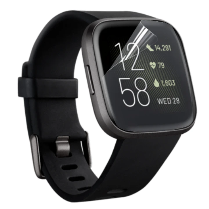 Протиударна гідрогелева плівка Hydrogel Film для Fitbit Versa 2 (3 шт), Transparent